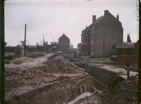 Image représentant France, Merville, Nouvelles Maisons et travaux de Noirie rue Le Prêtre