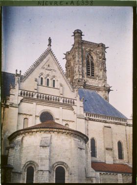 Image représentant L'abside romane de la cathédrale Saint-Cyr-et-Sainte-Julitte