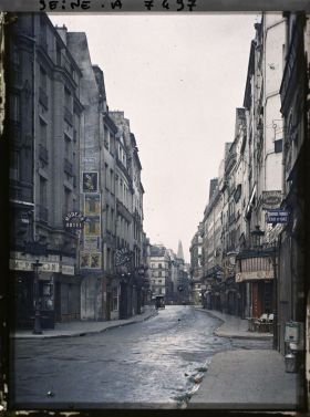 Image représentant La rue Saint-Denis au carrefour avec la rue Greneta