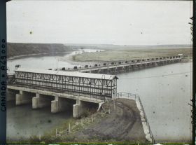Image représentant Canada, Bassano, Barrage de la Bosse - Vue Générale des Ouvrages du Barrage