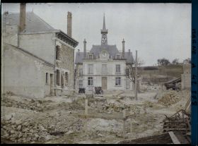 Image représentant France, Nogent l'Abbesse près Reims, La Mairie (Clocheton)