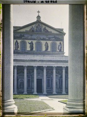 Image représentant Façade de la basilique Saint-Paul-hors-les Murs
