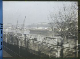 Image représentant La Seine en crue, port Saint-Bernard