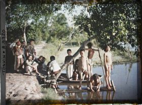 Image représentant Des enfants à la baignade