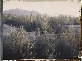 Image représentant Vue vers les montagnes de Djolfa au soleil couchant
