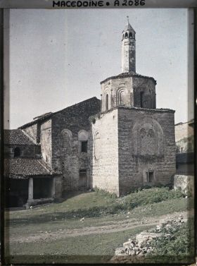 Image représentant Vieille eglise Sainte Sophie avec le minaret sous la coupole
