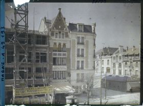 Image représentant France, Reims, Coin de la rue Buirette et de la Place Drouet d'Erlon