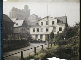 Image représentant Allemagne, Oberwesel, Vue vers l'Eglise St Martin