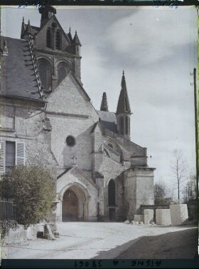 Image représentant France, Braine, Porche de l'Eglise