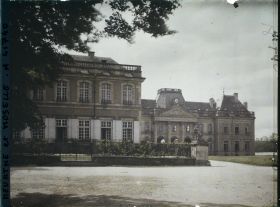 Image représentant France, Lunévile, Le Château et Le Château vue des bosquets
