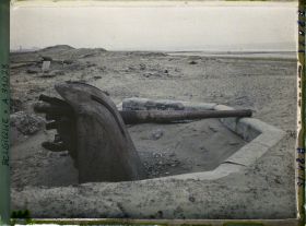 Image représentant Belgique, Zeebrugge, Batterie Zeppelin, pièce de 105