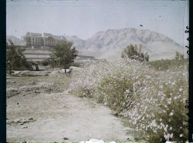 Image représentant Afghanistan, Dar-ul-Aman, Vue vers le nouveau Palais Royal