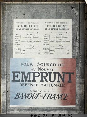 Image représentant Affiche de l'emprunt national, Banque de France