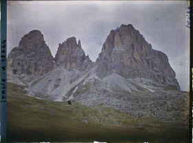 Image représentant Le massif du Langkofel (Langkofelgruppe, Gruppo del Sassolungo)