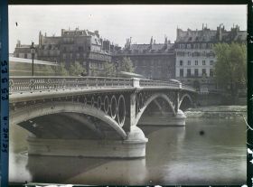 Image représentant Le pont des Saints-Pères, actuel pont du Carrousel