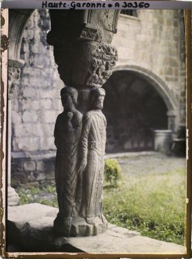 Image représentant France, St-Bertrand-de-Comminges, Cloître de la Cathédrale, Les Quatre Evangélistes