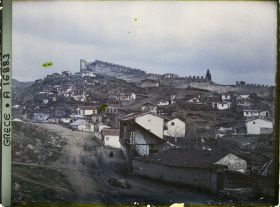Image représentant Grèce, Salonique, Vue des remparts