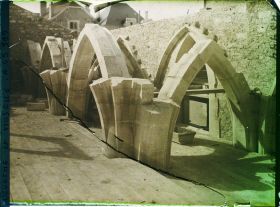 Image représentant France, Nomény, Les Cintres de la Voûte de l'Eglise