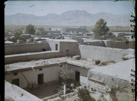 Image représentant Afghanistan, Kaboul, Vue vers le Village de Bodja-Mollah et plaine de Dar-ul-Aman