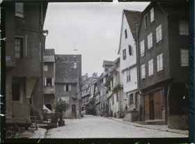Image représentant France, Riquewihr, Un Coin de la Grande Rue