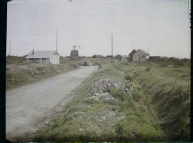 Image représentant France, Neuville-St-Vaast, Tombe de Soldats Canadiens tués à Vimy le 9 Avril 1917