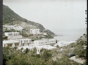 Image représentant Vue panoramique sur les établissements thermaux et hôteliers