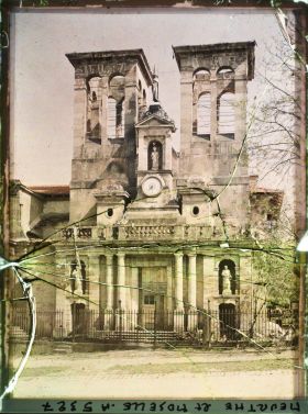 Image représentant France, Gerbeviller, La façade de la Chapelle