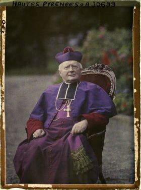 Image représentant France, Lourdes, Monseigneur Schapfer, Evêque de Tarbes & de Lourdes