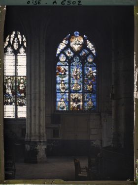 Image représentant France, Beauvais, Vitraux de l'église St Etienne