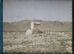 Image représentant Le tombeau de Cyrus II (vers 530 avant JC.)