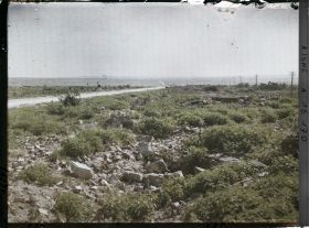 Image représentant France, Env- de St Quentin, Ruines des fermes à l'Epine de Dallon