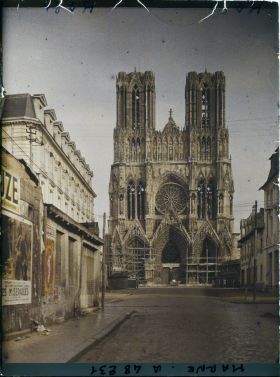Image représentant France, Reims, Façade de la Cathédrale