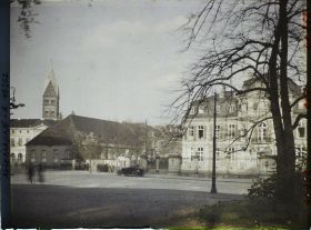 Image représentant Prusse, Düsseldorf, Une vue vers la 9eme brigade de Dragons