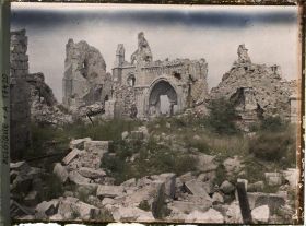 Image représentant Belgique, Ypres, Les Ruines de l'Eglise St Martin : la Porte