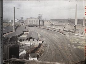 Image représentant Prusse, Gelsenkirchen, Une vue sur la mine