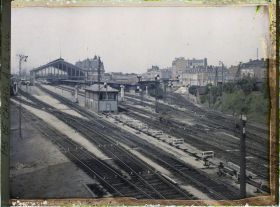 Image représentant France, Arras, Une vue s/ la Gare
