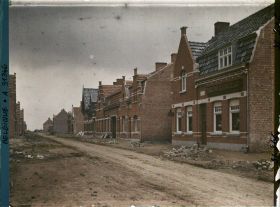 Image représentant Belgique, Passendacle, Une nouvelle rue