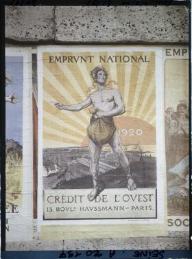 Image représentant Affiche de l'emprunt national de 1920, Crédit de l'Ouest