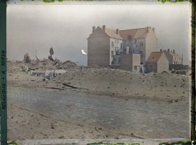 Image représentant Belgique, Nieuport les Bains, Entrée du Pays