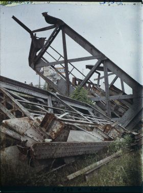 Image représentant France, Tergnier, Fer de l'ancien pont du Canal de St Quentin