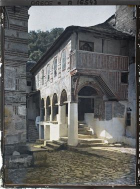 Image représentant Turquie, Hilendar, Extérieur du Réfectoire