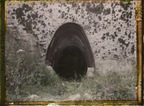 Image représentant France, Bois-Yuca, Entrée d'un grand abri Allemand