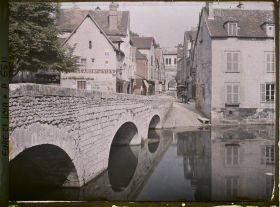 Image représentant Le pont Bouju et la rue de la Porte Guillaume