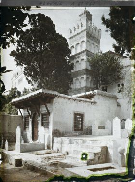 Image représentant Le minaret et la mosquée de Sidi Abd-er-Rhamane