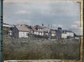 Image représentant France, Celles s/ Aisne, Ensemble du Village