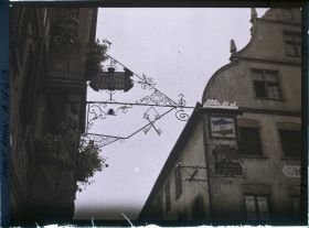 Image représentant France, Turkheim, Une enseigne à Turkheim