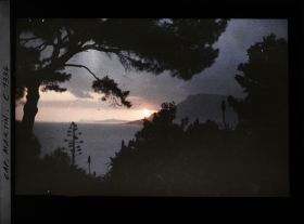 Image représentant Coucher de soleil sur Monaco