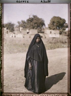 Image représentant Portrait d'une femme nubienne