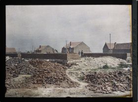 Image représentant France, Bailleul-Sire-Berthoult, Eglise en reconstruction