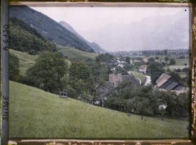 Image représentant Paysage en contrebas du château de Sargans